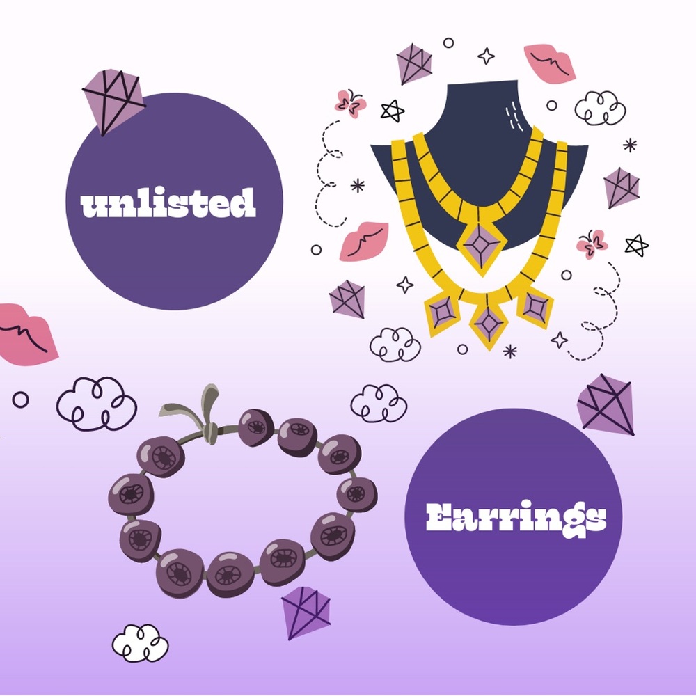 Unlisted earrings- please read 🤩